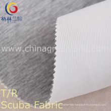 Polyester Rayon One-Side Dyed Scuba Fabric for Textile Garment (GLLML209)